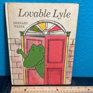 3 📚 for $12: Lovable Lyle Book by Bernard Waber VINTAGE HARDCOVER 1969